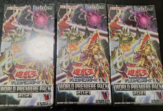 Yu-Gi-Oh Yugioh World Premiere Pack 2021 Box KONAMI — Japanese