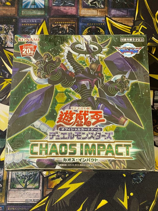 Yu-Gi-Oh Yu-Gi-Oh! Chaos Impact Box — Japanese