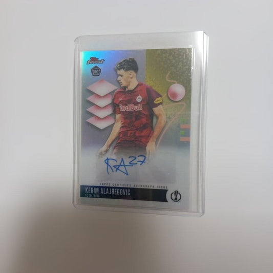 Kerim Alajbegovic Topps Finest RC — Japanese