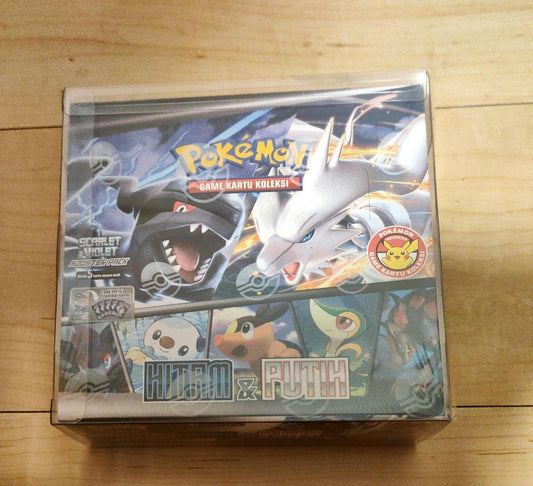 Pokemon Black Bolt White Flare Box — インドネシア語版