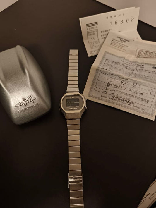 CASIO TRN-100 B-8 Digital Men's Watch — Japanese