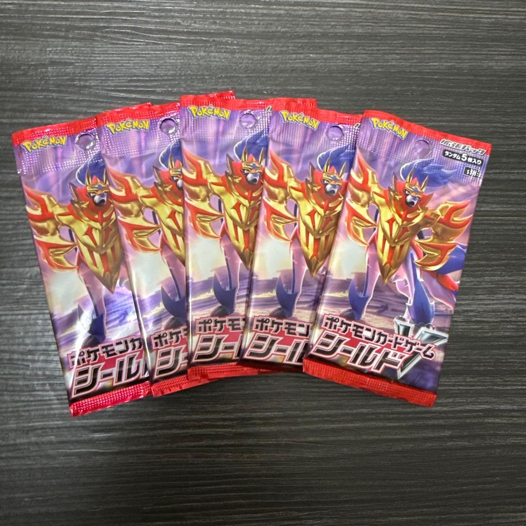 Pokemon Unopened Pokémon Card Game Shield 5-pack Discontinued Pack Pack — S Expansion Pack Shield — Japanese