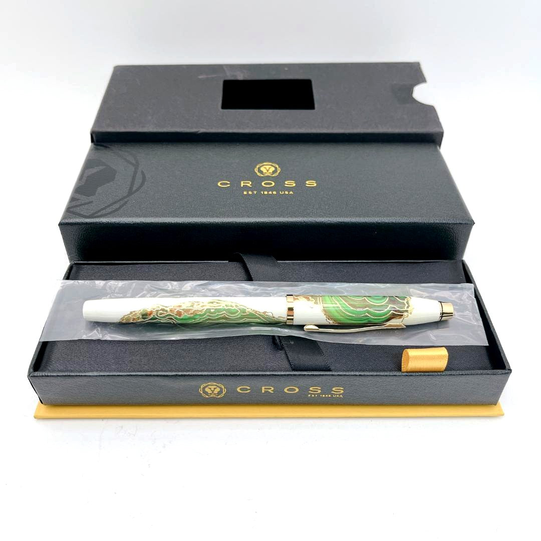 Cross Wonderlust NAT0755 water-based ballpoint pen with damaged outer box, new condition