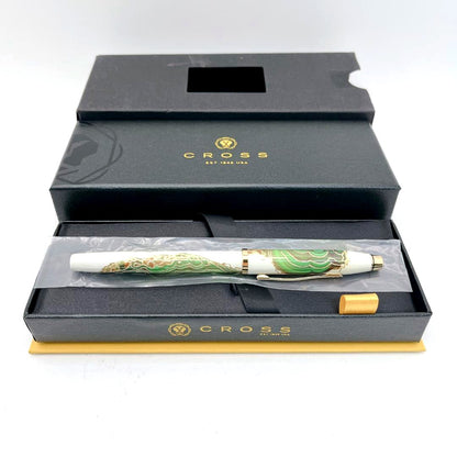 Cross Wonderlust NAT0755 water-based ballpoint pen with damaged outer box, new condition