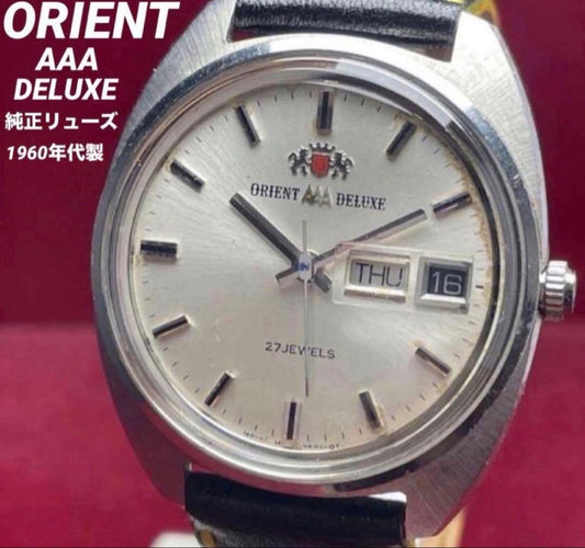ORIENT AAA Deluxe ORIENT 1960s Automatic Men's Watch — Japanese