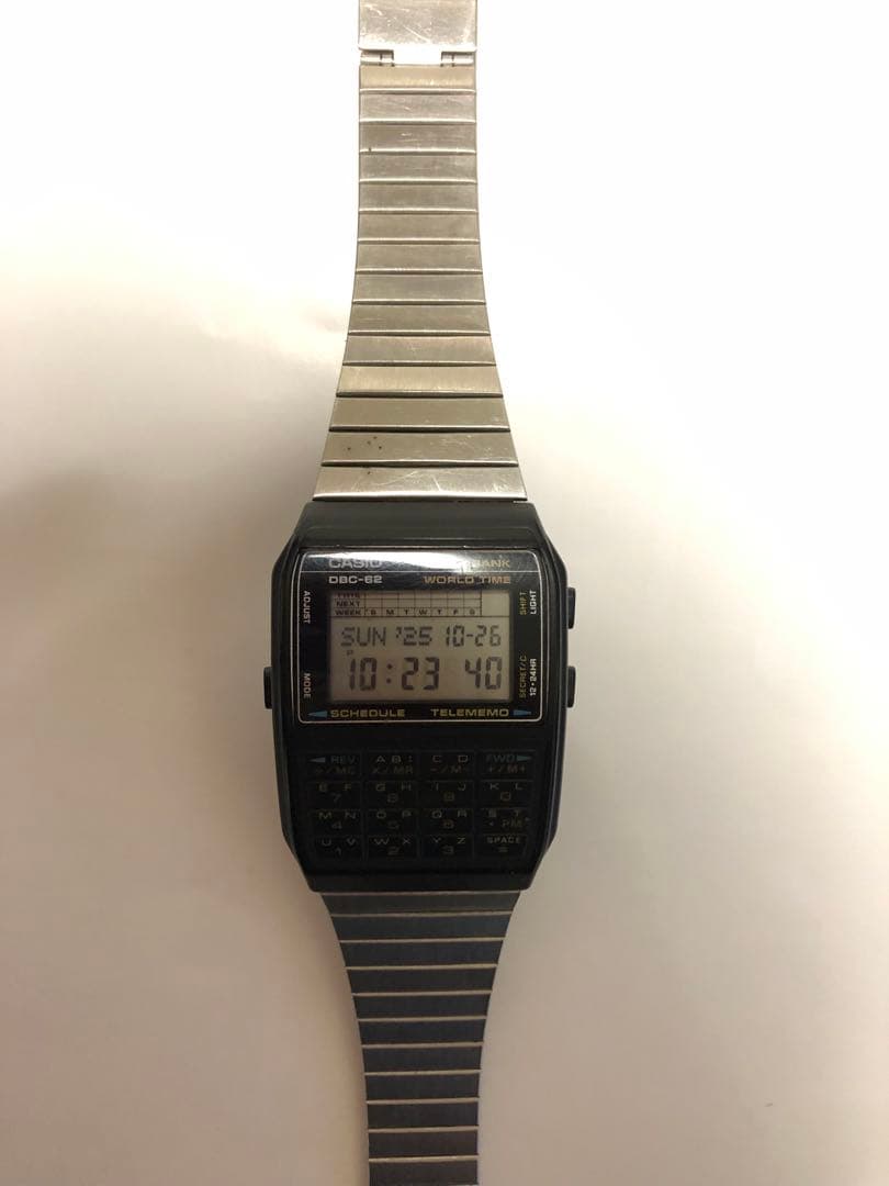 CASIO DBC-62 Digital Men's Watch — Japanese