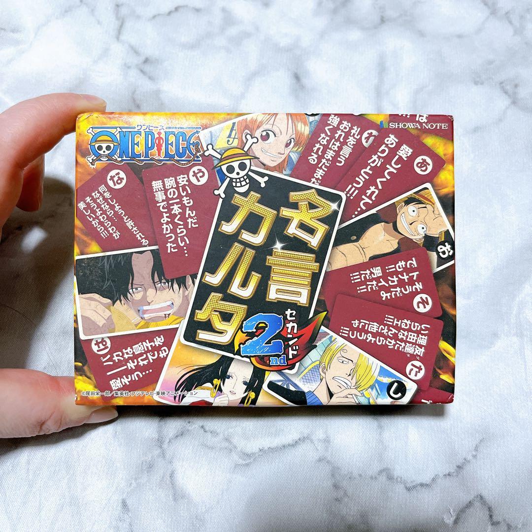 One Piece One Piece Meigen Karuta 2nd — Japanese