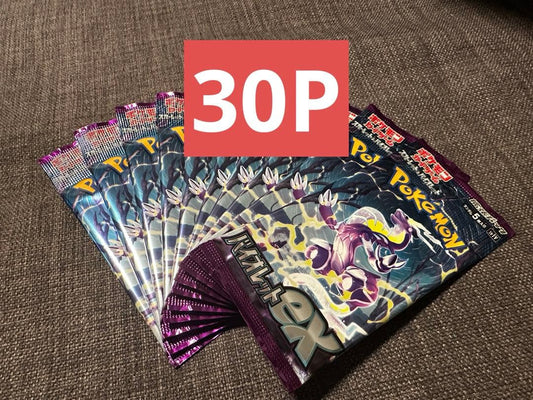 Pokemon Violet Unopened 30P Pokémon Card Pack — Japanese