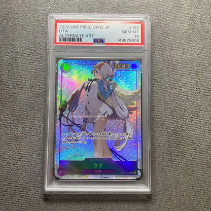 PSA 10 One Piece One Piece Uta Parallel Summit Battle L — Japanese