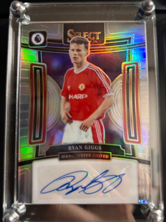 Panini Select Ryan Giggs Autograph — Japanese