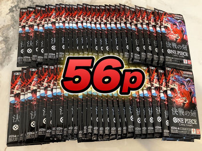 One Piece One Piece Card Battle of Fate 56 Pack Unopened Pack L — Japanese