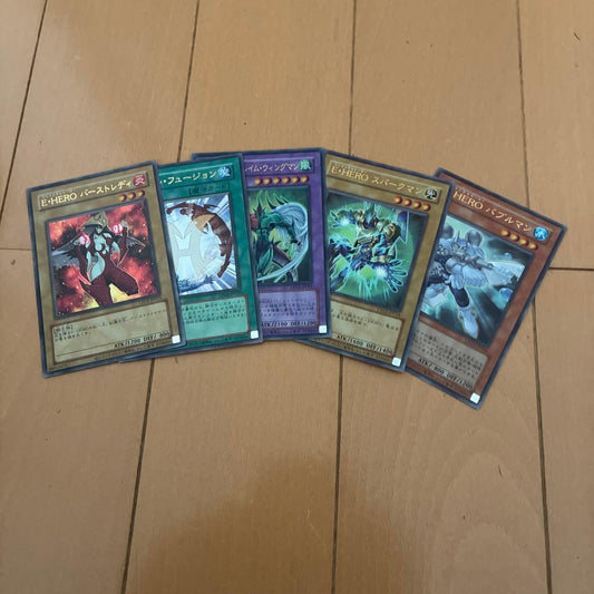 Yu-Gi-Oh E-HERO Trading Card Set — Japanese