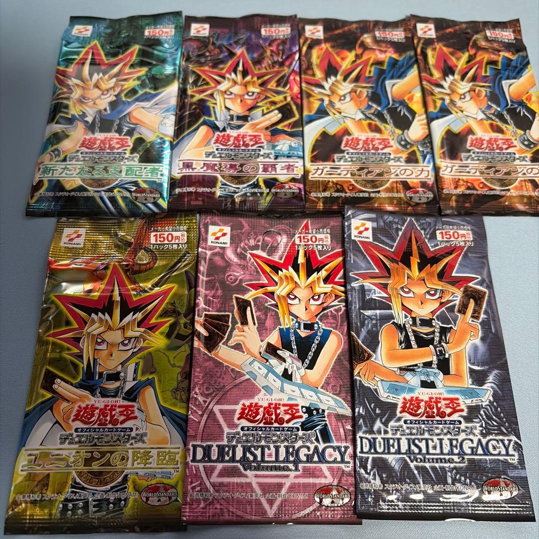 Yu-Gi-Oh Yu-Gi-Oh! OCG Duel Monsters Unopened 7 Packs Pack — Japanese