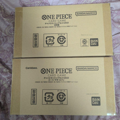 One Piece One Piece Card Championship Set 2023 Two-Pack Box — Japanese