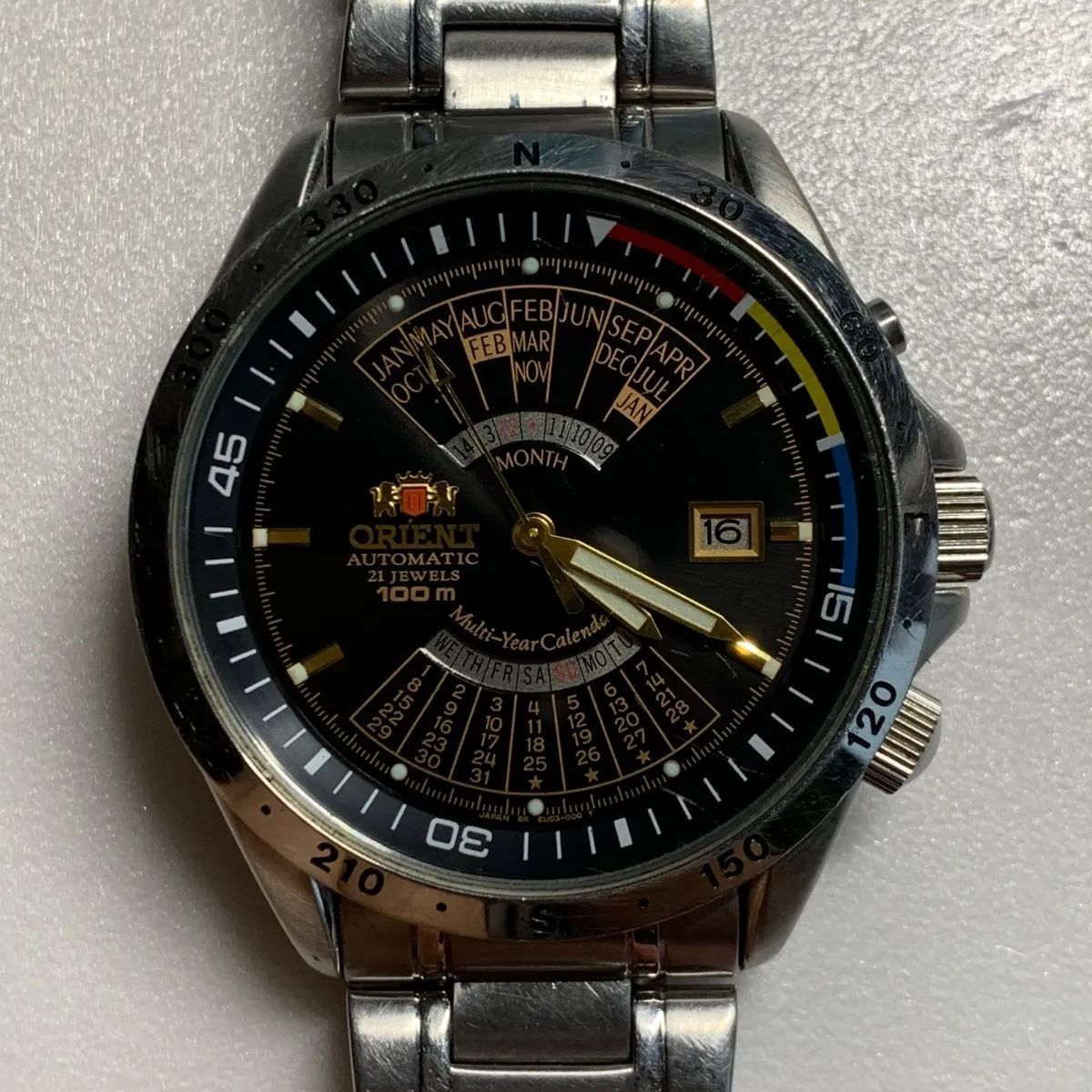 ORIENT EU03-C0 Automatic Men's Watch — Japanese