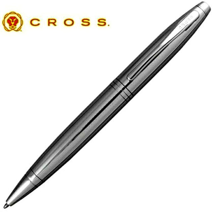 Cross Kuro Calais AT0112-1 pure chrome ballpoint pen with twist mechanism and smooth finish