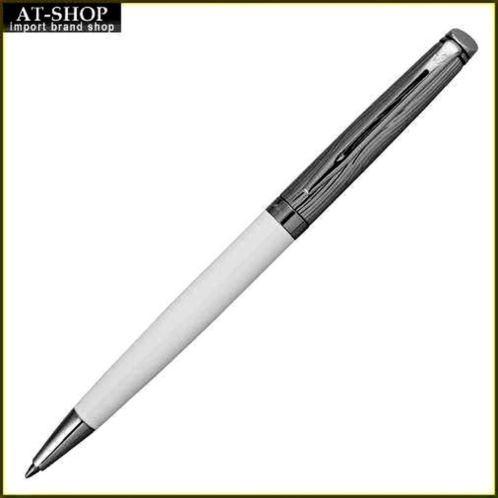 Waterman Metropolitan DX White CT ballpoint pen S2258372 with white barrel and chrome trim