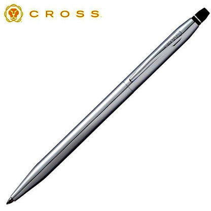 CROSS Chrome Click Ballpoint Pen AT0622-101 with click mechanism and oil-based ink