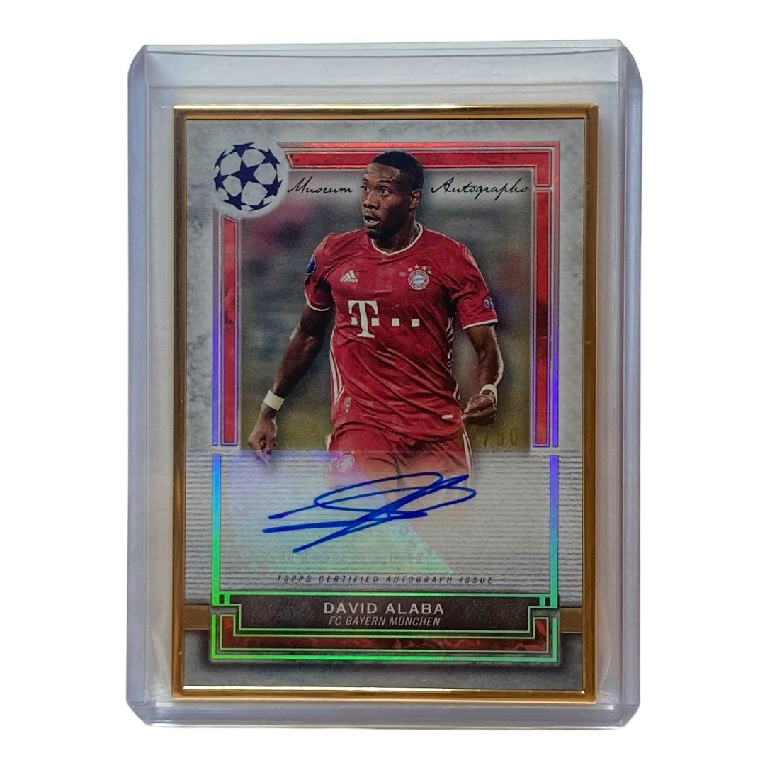David Alaba Bayern TOPPS MUSEUM — 42/50 — Japanese