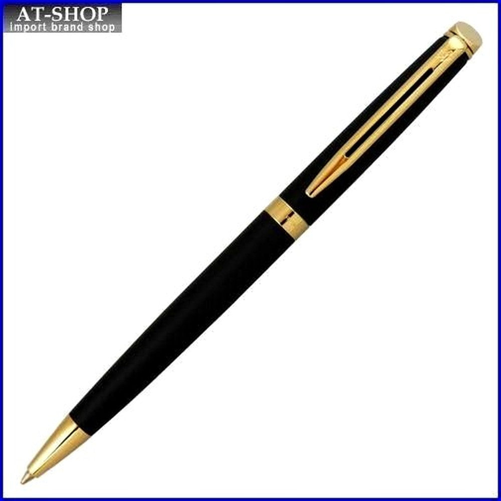 WATERMAN Metropolitan Essential Matte Black GT ballpoint pen with 135mm length and matte black finish