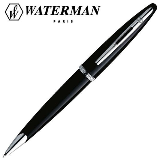 Waterman Karen Black SE S2228382 oil-based ballpoint pen with black lacquer finish and twist mechanism