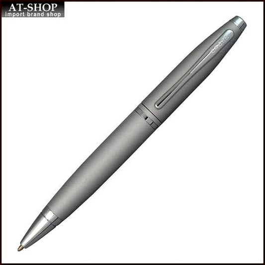 Cross Ballpoint Pen Karei in satin chrome finish, 134.7 mm long with slim barrel and sleek design