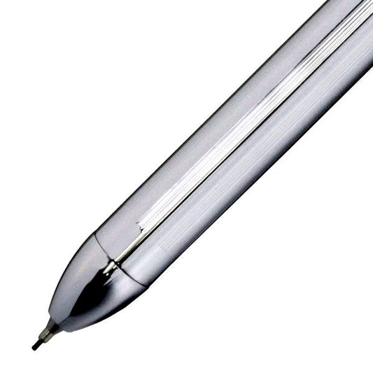 Cross stylus ballpoint pen model AT0090-1ST with chrome body, black and red ink, and 0.5mm pencil