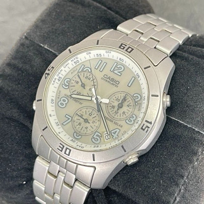 CASIO OVW-600 Solar Men's Watch — Japanese