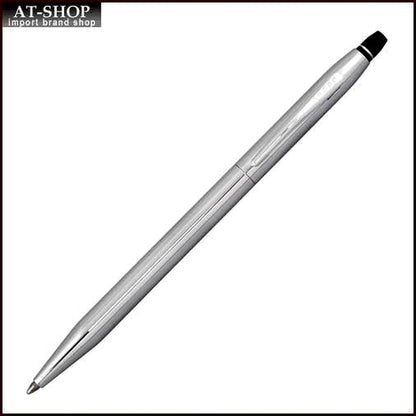 CROSS Ballpoint Pen Click Chrome AT0622S-101 with brass body and chrome plating in blister pack