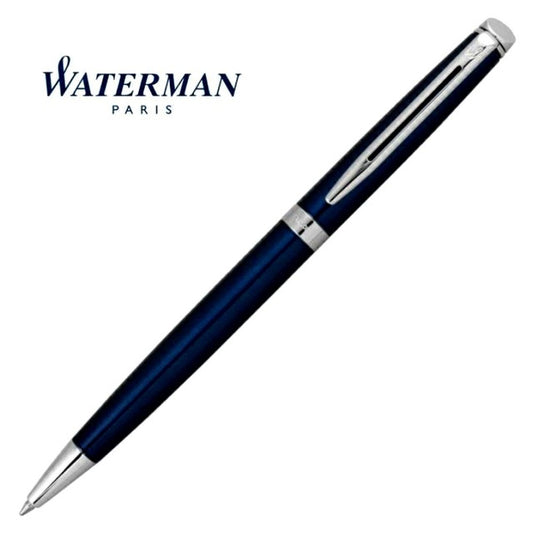 Waterman Metropolitan Essential Metallic Blue S0947090 ballpoint pen with metallic finish and blue accents