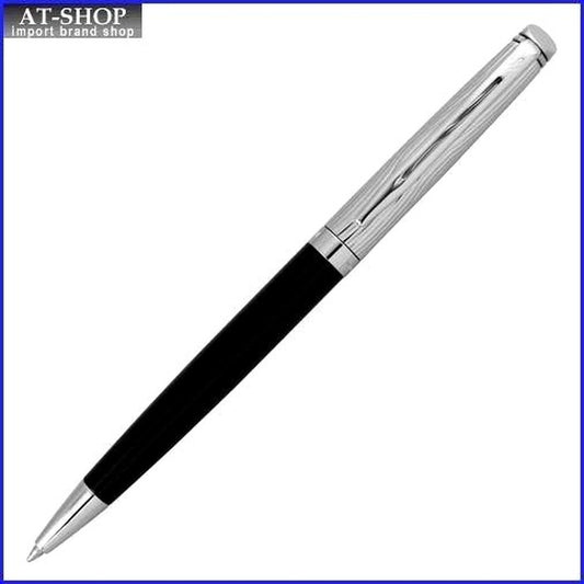 WATERMAN Metropolitan DX Black CT S2258362 ballpoint pen with black lacquer finish and chrome trim