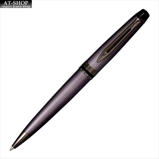 Waterman Expert Metallic Silver RT ballpoint pen with metallic finish and clip, 139mm length