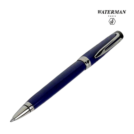 Waterman Liaison ballpoint pen twist type with black ink in Magistique Blue color
