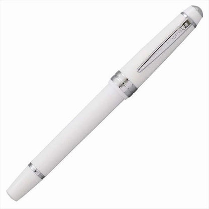 Cross Bailey Light white ballpoint pen with gift box and refill set, sleek design, 136-153mm length