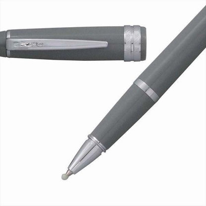 Cross Bailey Light gray ballpoint pen with cap and refill set in exclusive gift box
