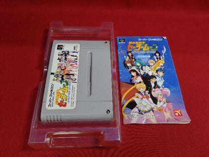 Bishoujo Senshi Sailor Moon Another Story Super Famicom game with box and included items