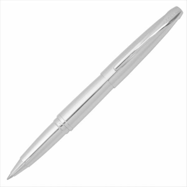 Cross ATX SelecTip roller ball pen in pure chrome with original box and refill set