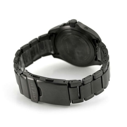 Citizen Promaster Land Eco-Drive radio-controlled watch AT6085-50E with black dial and super titanium black band