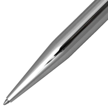 CROSS Cross Ballpoint Pen Tech Two Chrome AT0652-2 with 136mm length and 10mm diameter shaft