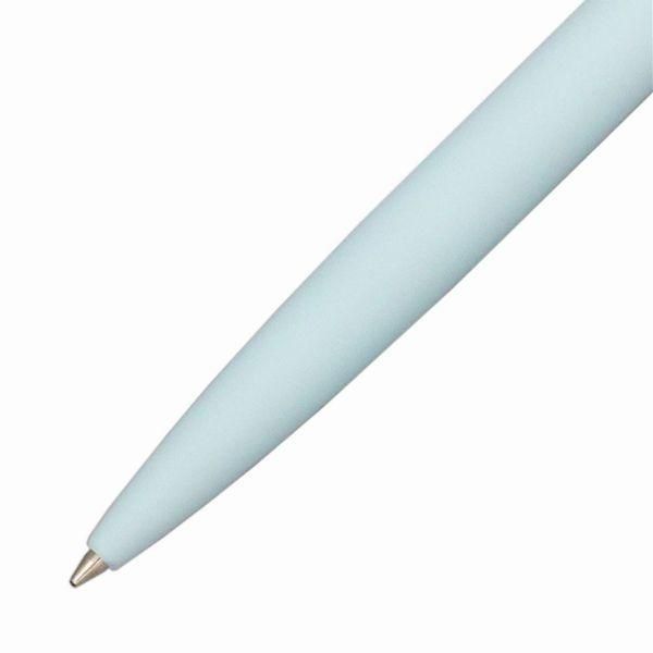 WATERMAN Allure Pastel Blue CT ballpoint pen with silver trim, 137 mm length, shown on white background