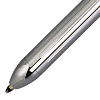 Cross Law Nika Kuro multi-function pen with black finish, 136mm length, slim 10mm body, and silver clip
