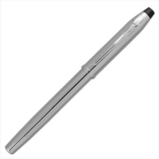 CROSS Century II Chrome Select Tip Rollerball Pen Set with polished chrome finish and sleek design
